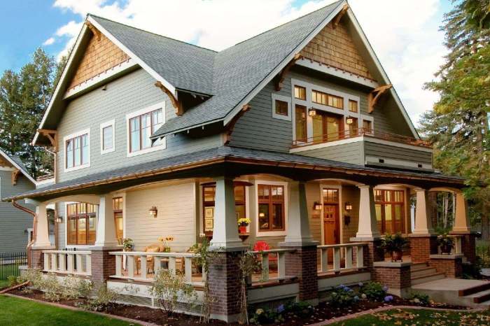 Modern craftsman house design