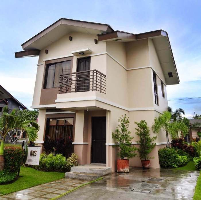 Two story house design philippines