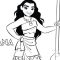 Moana printable coloring pages