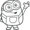 Coloring pages minion