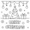 Kids christmas coloring pages free