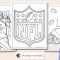 Football coloring pages for kids free