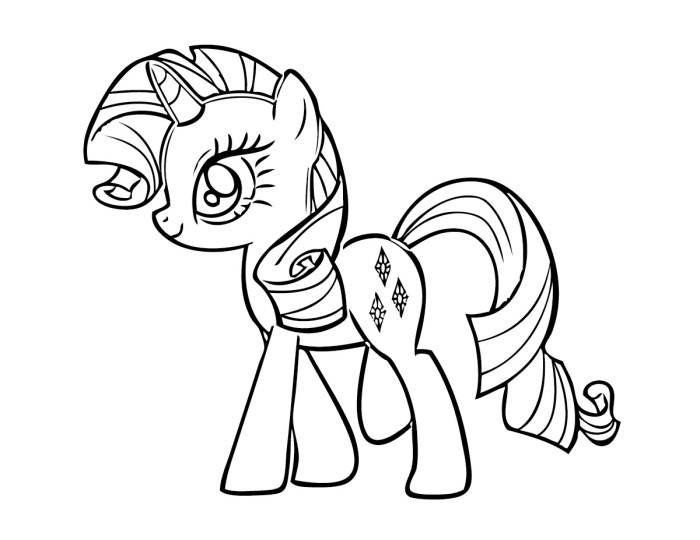 My little pony printable coloring pages