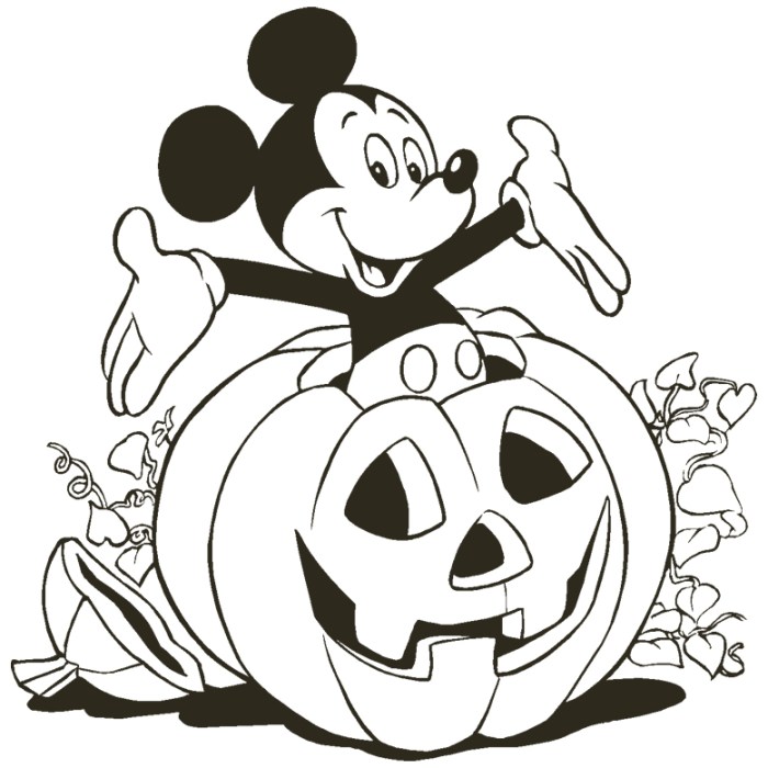 Free print halloween coloring pages