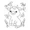 Cute cow coloring pages