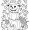 Cute fall coloring pages for kids