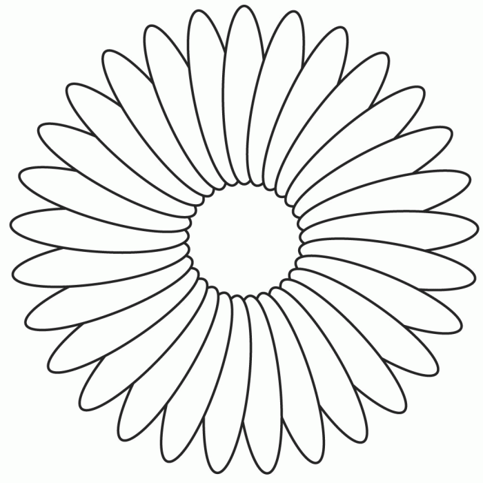 Coloring pages flowers printable