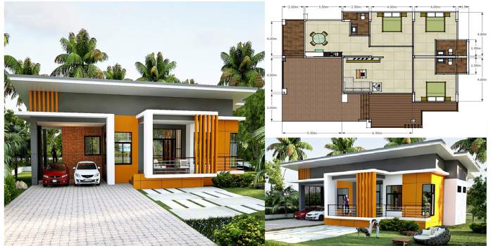 Small one story house design