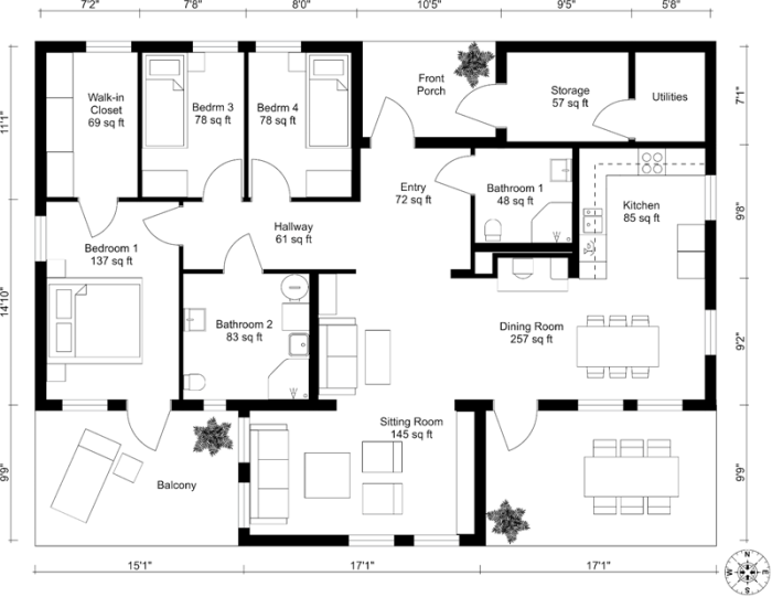 Residence layout