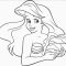 Mermaid barbie drawing kids clipart getdrawings