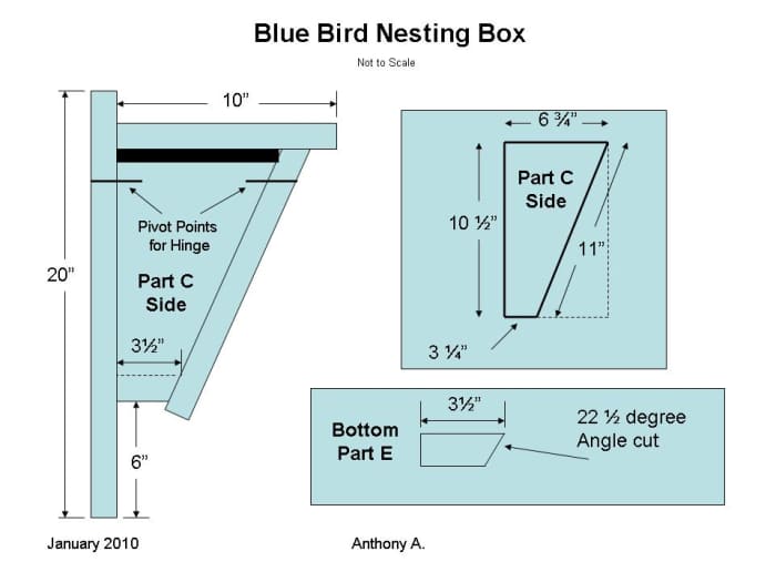 Peterson bluebird house design