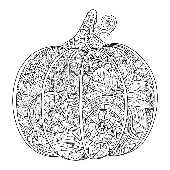 Cute fall coloring pages for kids