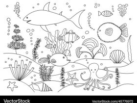 Animal animals sea ocean template book coloring quiet pages cute templates stencils saved drawings drawing preschool