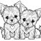 Free printable dog coloring pages