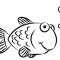 Fish coloring pages for kids free