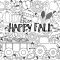 Free fall coloring page