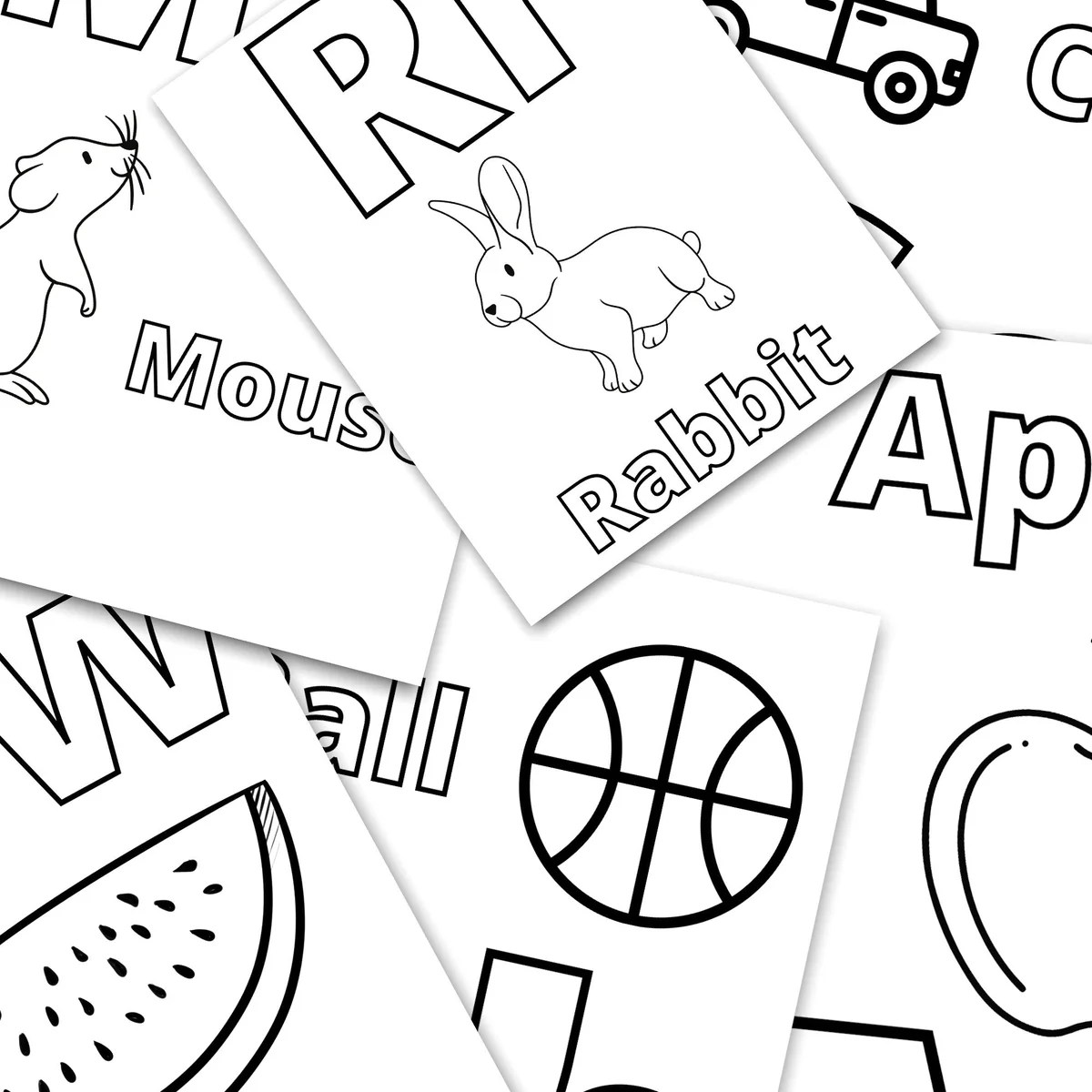 Printing coloring pages for kids