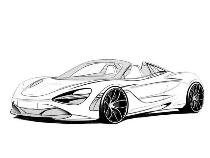 Mclaren coloring pages