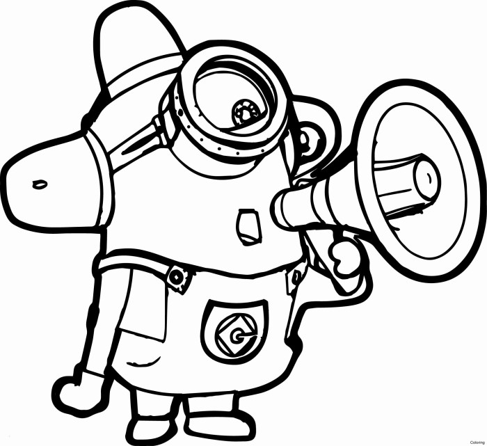 Minions coloring pages printable