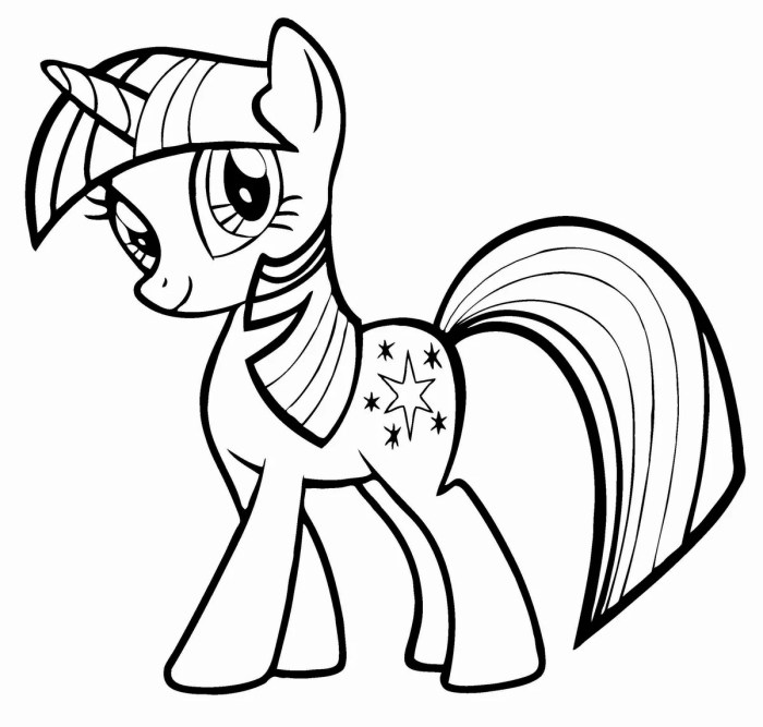 My little pony printable coloring pages