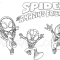 Spidey and his amazing friends coloring page