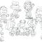 Peanuts coloring pages