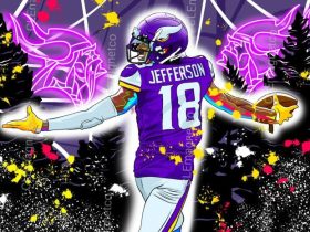 Vikings pages peterson nfl colouring getdrawings