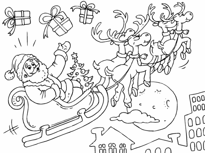 Santas sleigh