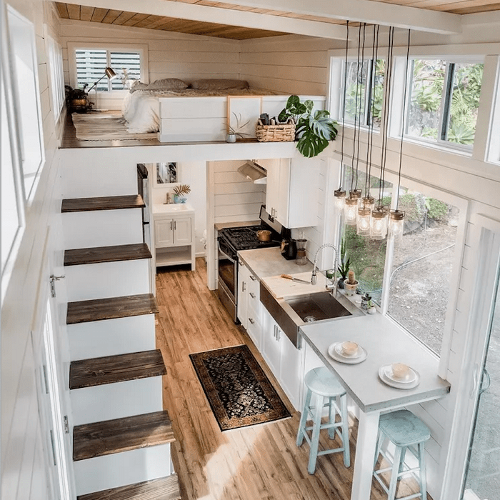 Tiny house interior design