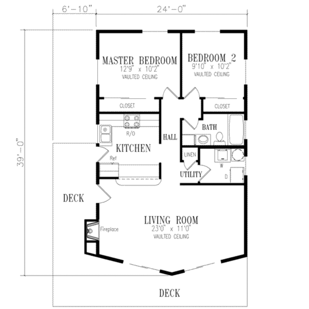 900 sq feet house design