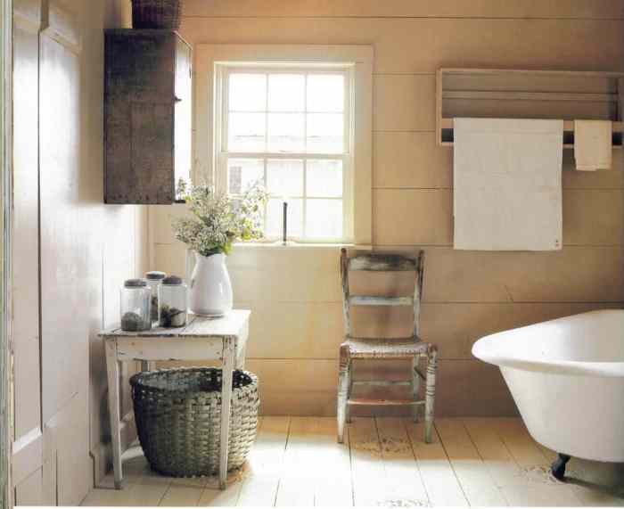 Country bathroom decor ideas