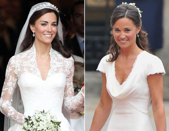 Pippa middleton at kate's wedding dress