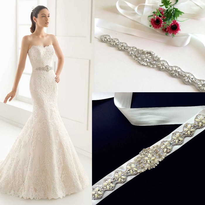 Bridal belt wedding