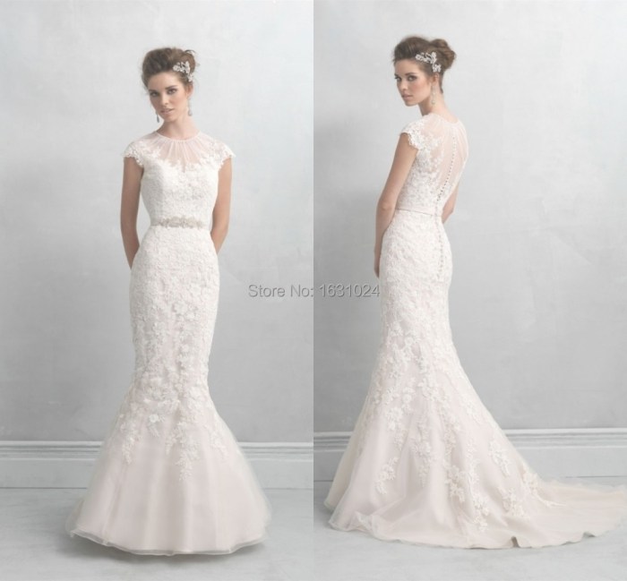 Spanish lace wedding dresses