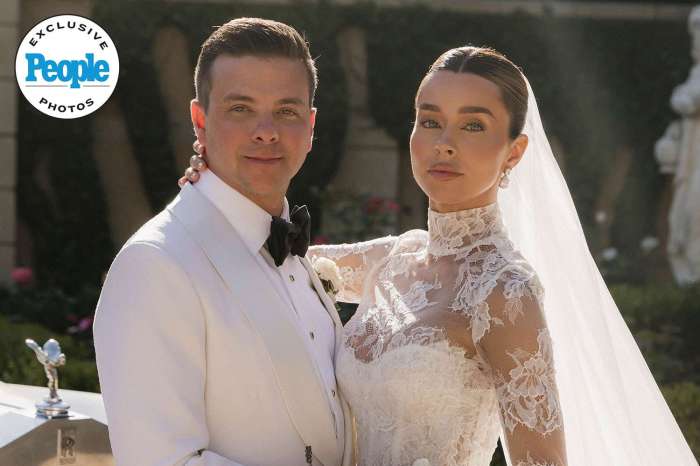 Sierra furtado wedding dress