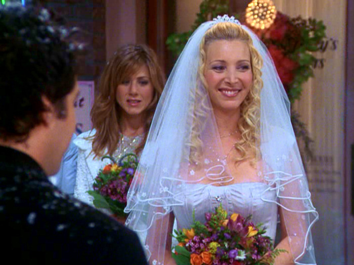 Phoebe's wedding dress