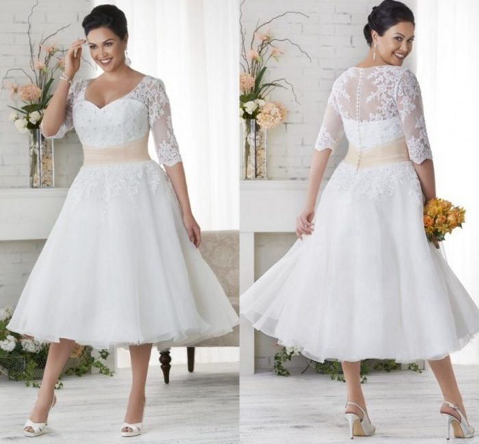 Plus size dresses for spring wedding